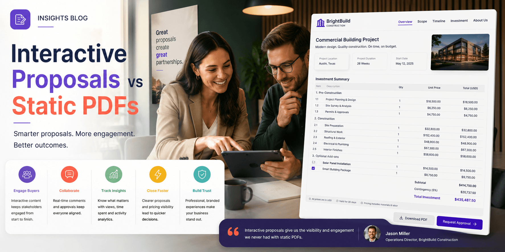 Interactive Proposals vs Static PDFs