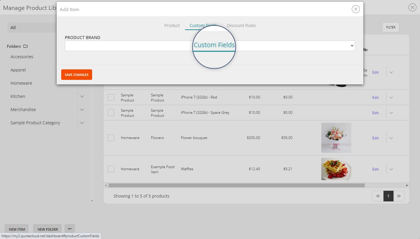 QuoteCloud - Sales Quote, Sales Proposal and Contracts Software - Adding Custom Fields to your Price Tables (Java Edition) - illustration 5bf4966c-ab02-45af-b288-550520d49207