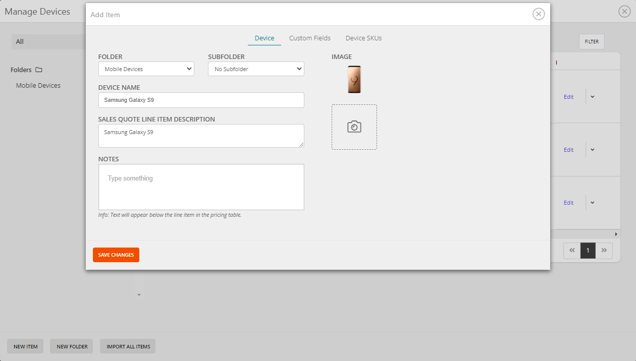 QuoteCloud - Sales Quote, Sales Proposal and Contracts Software - Create and Manage Mobile Device Pricing (Java Edition) - illustration 8a09df20-a082-45eb-ac36-f8a973cf5aae