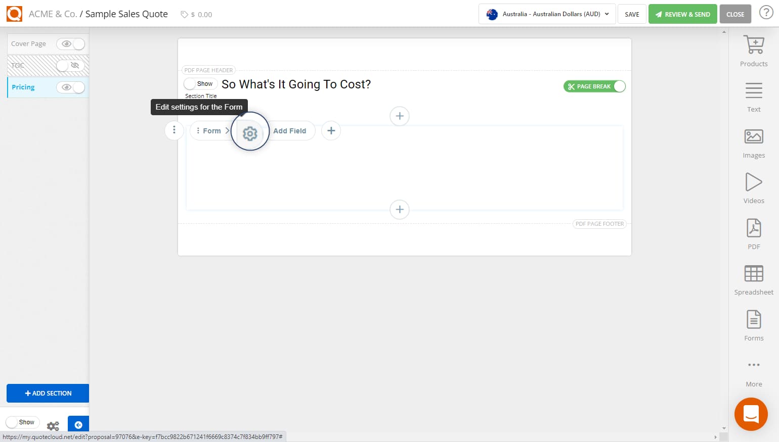 QuoteCloud - Sales Quote, Sales Proposal and Contracts Software - Configuring a Form to allow Multiple Submissions (Java Edition) - illustration 5cee43e1-38e0-4ae1-9cdd-114589a66b06