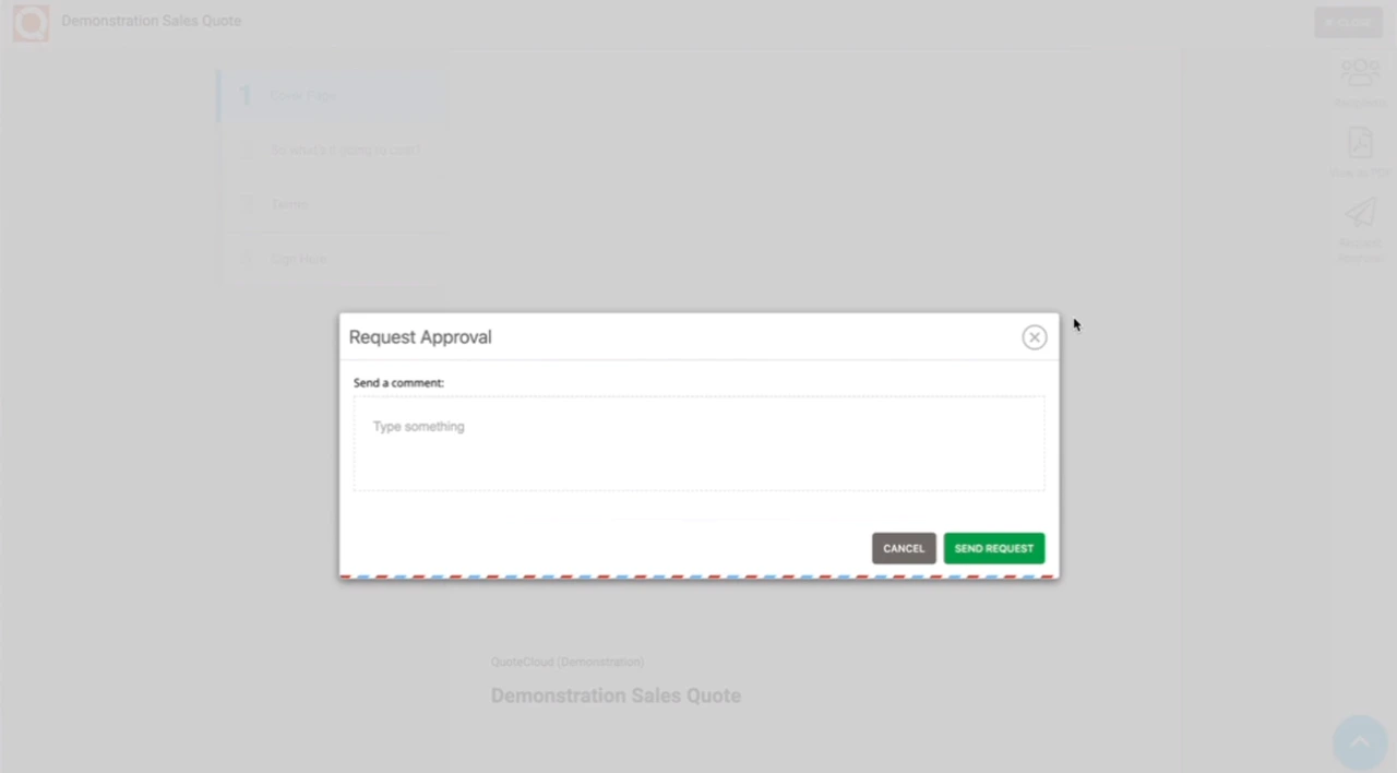 QuoteCloud - Sales Quote, Sales Proposal and Contracts Software - Set-up Sales Quote Approvals Process (Java Edition) - illustration 1f77ce2c-cca8-45e1-86e8-ce3d1e9896ed
