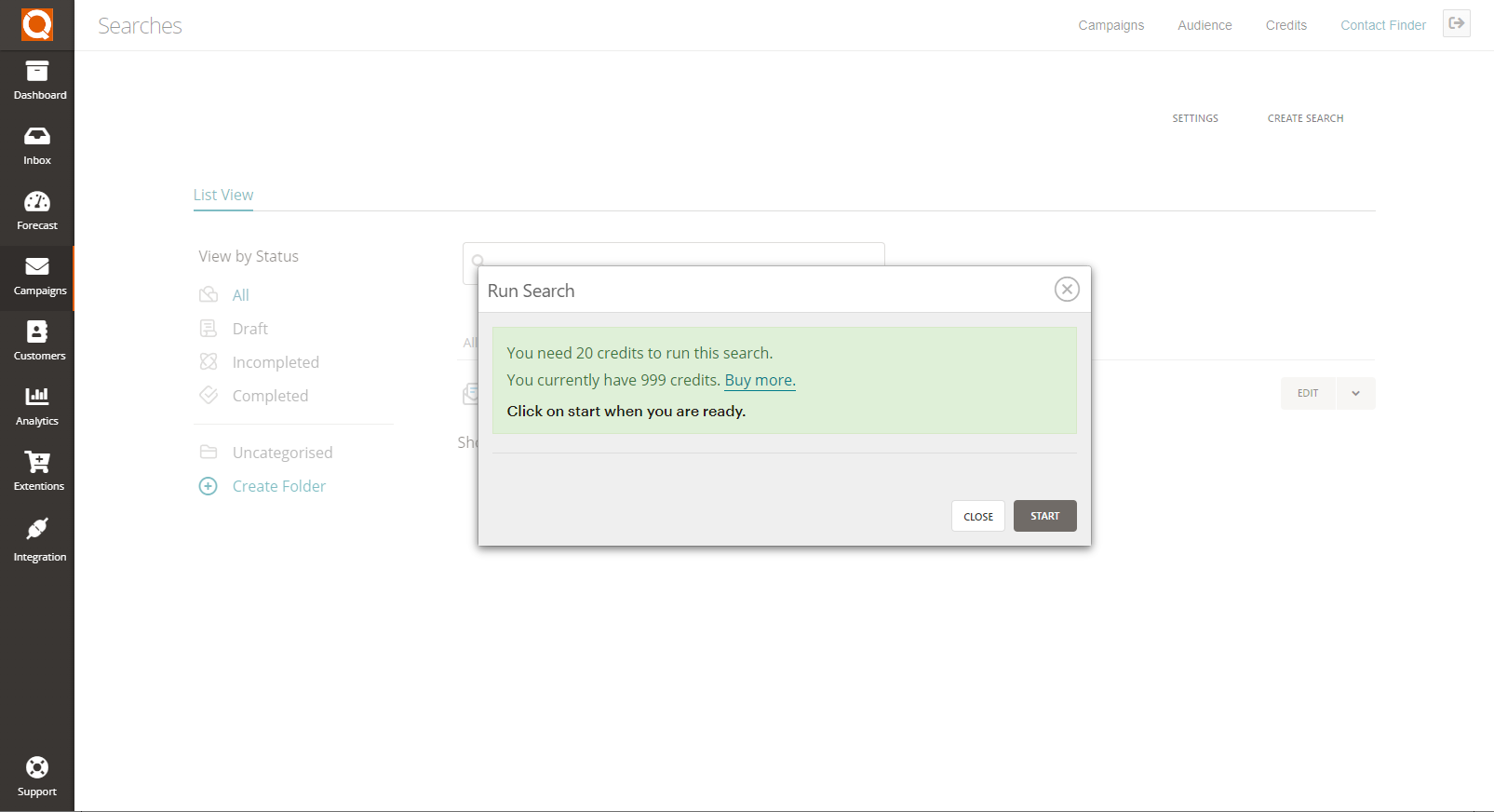 QuoteCloud - Sales Quote, Sales Proposal and Contracts Software - Contact Finder Plugin - How To Create A New Search Campaign (Java Edition) - illustration 99e60d58-8557-490b-923f-342807ae348a