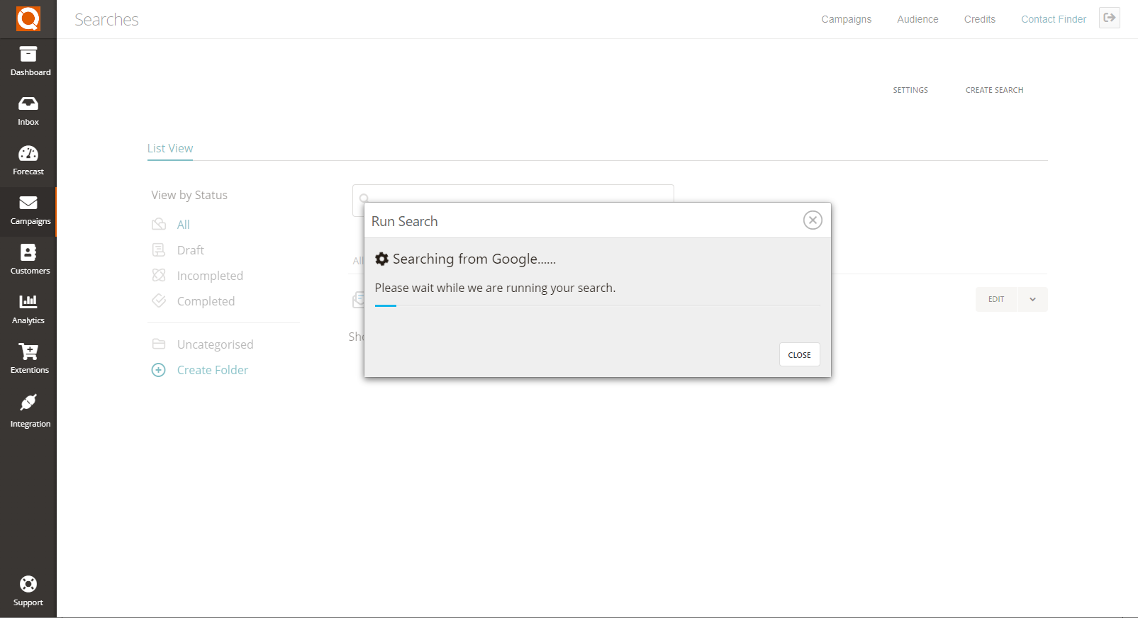 QuoteCloud - Sales Quote, Sales Proposal and Contracts Software - Contact Finder Plugin - How To Create A New Search Campaign (Java Edition) - illustration cab3c514-7464-49f0-8ff0-ab9b813afd34