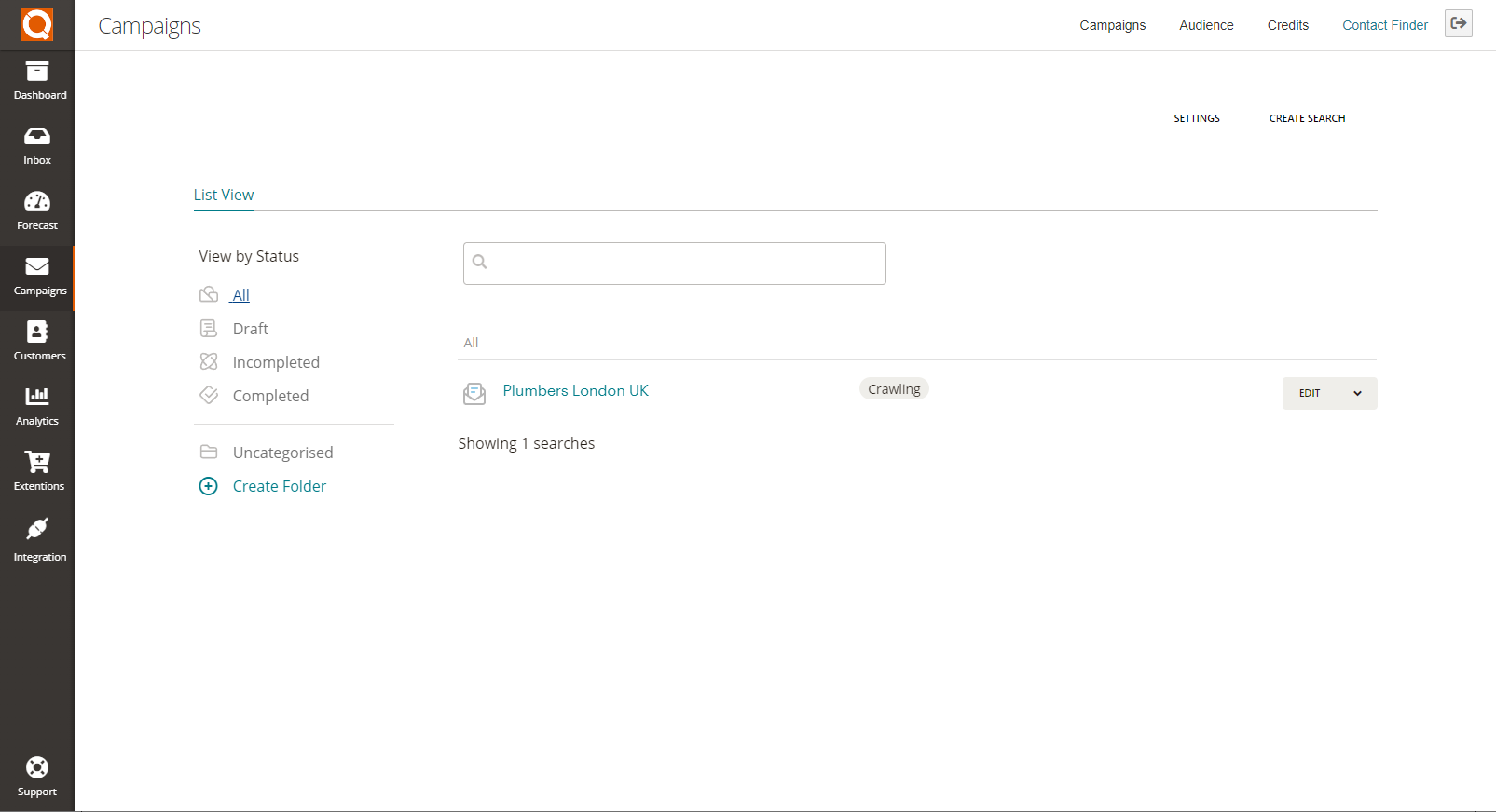 QuoteCloud - Sales Quote, Sales Proposal and Contracts Software - Contact Finder Plugin - How To Create A New Search Campaign (Java Edition) - illustration c8585d2f-33b7-4ddb-8e1c-ed4667634715
