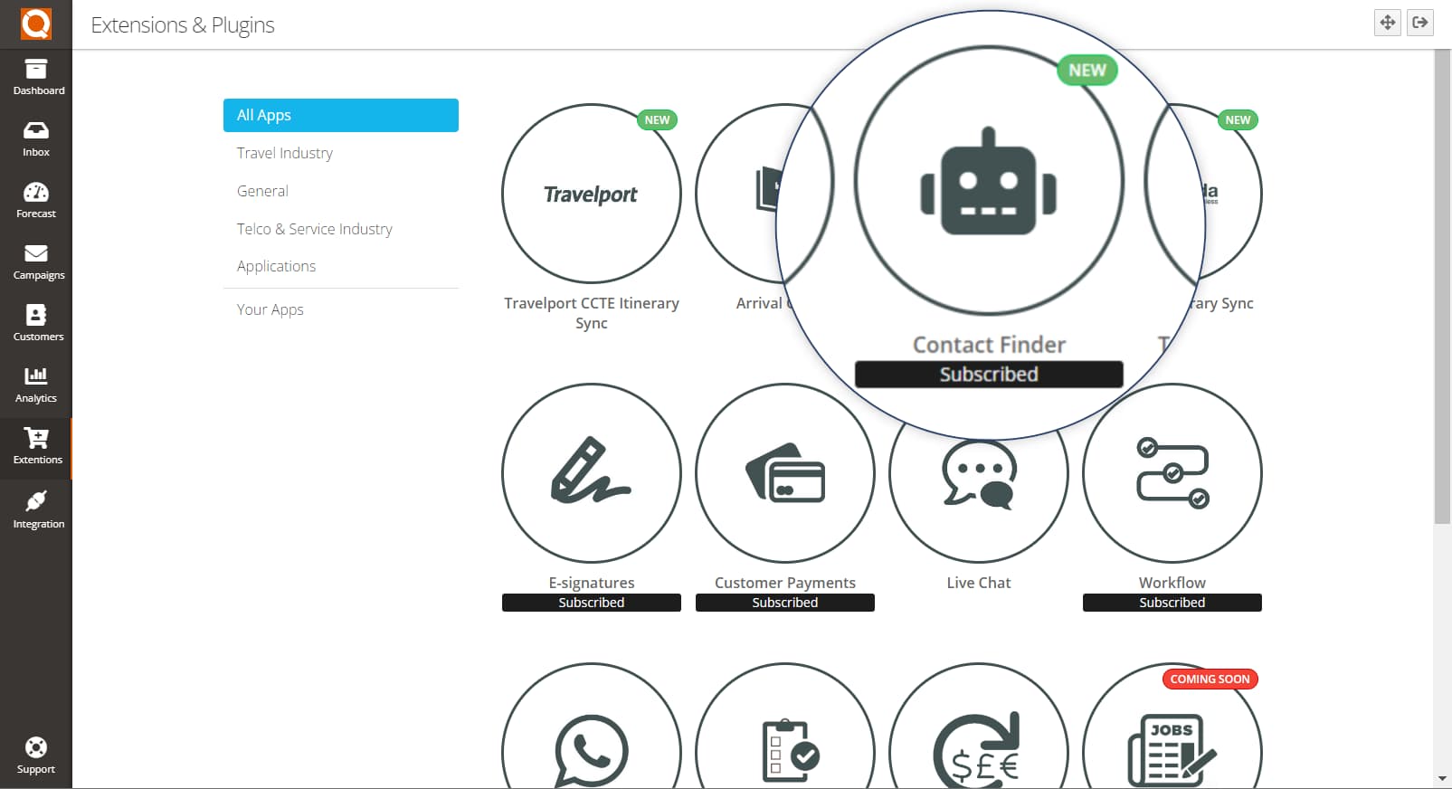 QuoteCloud - Sales Quote, Sales Proposal and Contracts Software - Contact Finder Plugin - Add Domain Patterns To Ignore (Java Edition) - illustration 356df18c-c679-4411-b36f-e0a0361d1463