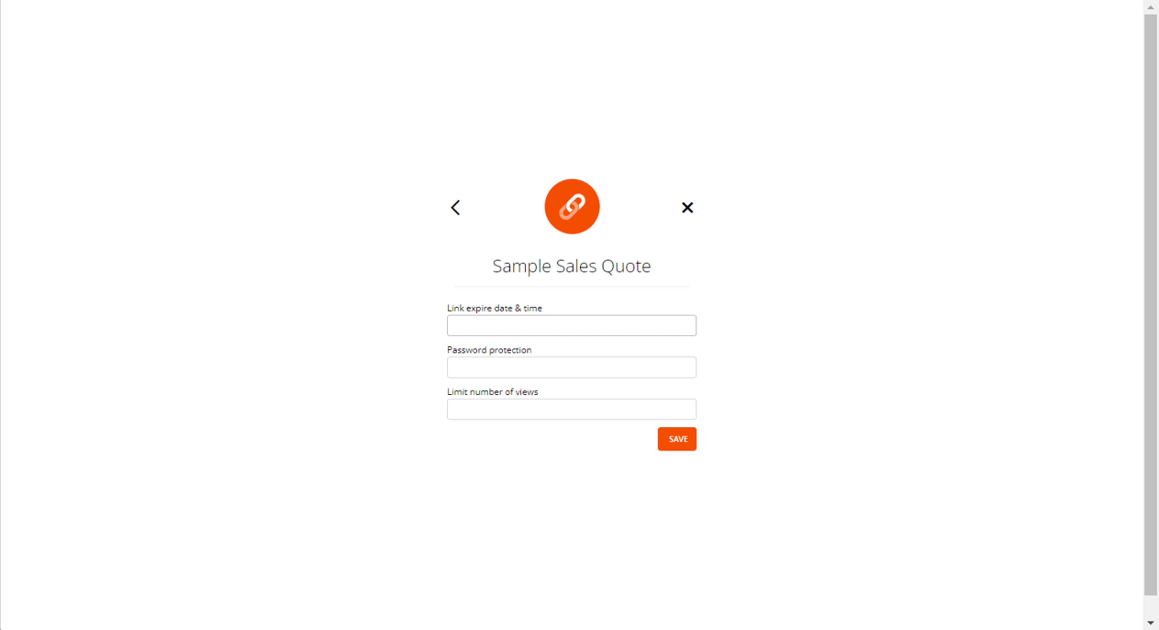 QuoteCloud - Sales Quote, Sales Proposal and Contracts Software - How To Create A Link to Share Your Sales Quote With A Customer (Java Edition) - illustration 64e9fd08-2e87-4b5c-a922-0cc110551b78