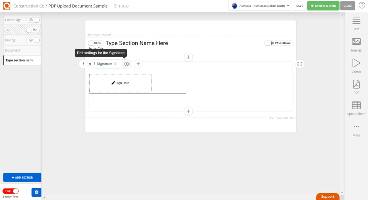 QuoteCloud - Sales Quote, Sales Proposal and Contracts Software - How To Enable And Disable The "One-Time Password" For E-signatures In Sales Quotes (Java Edition) - illustration 06556154-015d-41d6-b225-a66ce68f12b2
