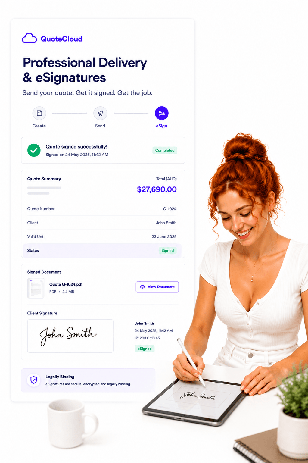 QuoteCloud - Sales Quote, Sales Proposal and Contracts Software - Quoting Software - illustration 9f2477a1-cd21-41f6-8c35-acb5ee95df7a