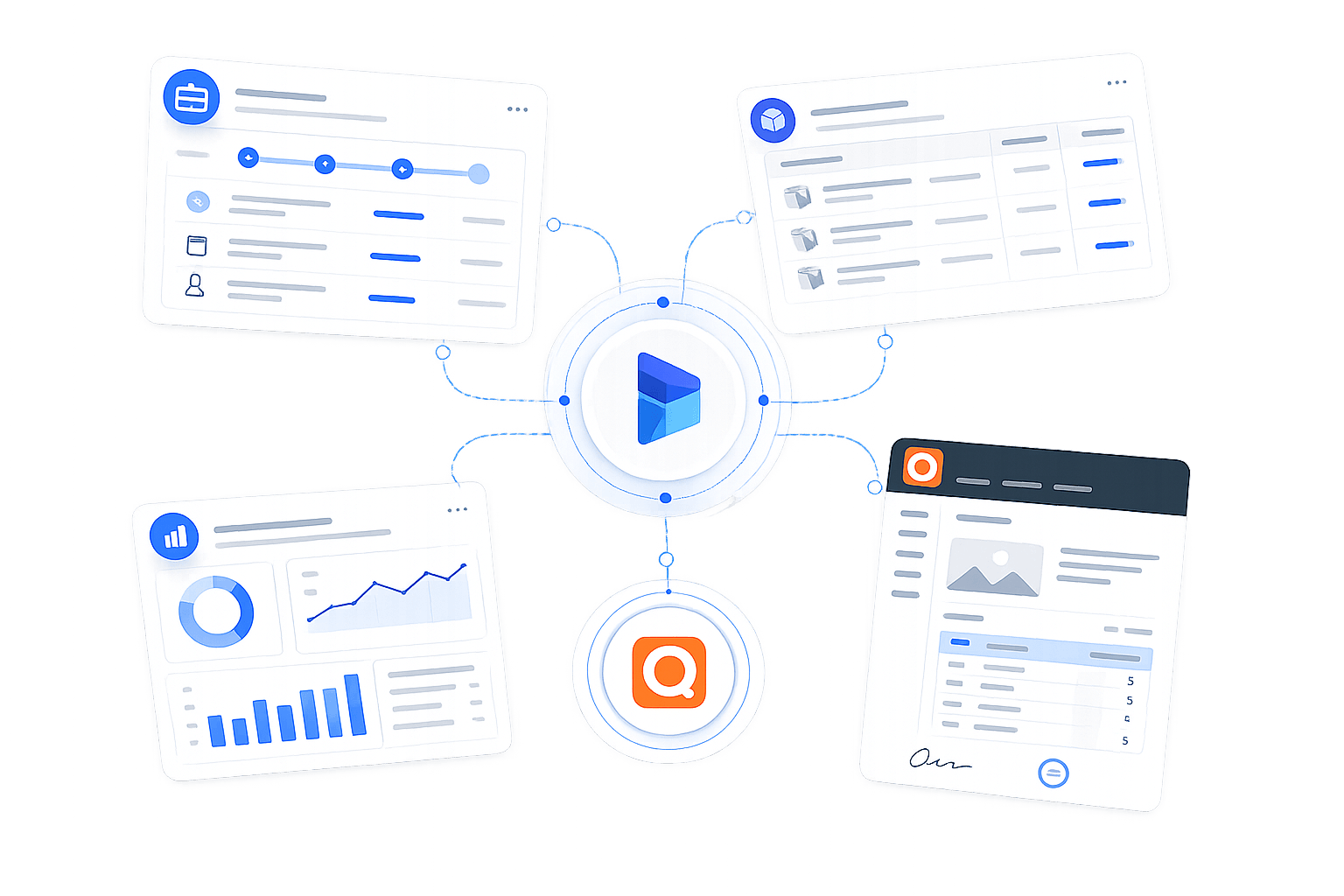 QuoteCloud - Sales Quote, Sales Proposal and Contracts Software - All Integrations - illustration c91f8e14-2138-457f-adf2-be4df697123a