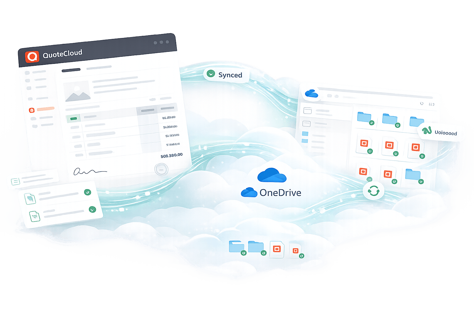 QuoteCloud - Sales Quote, Sales Proposal and Contracts Software - All Integrations - illustration 7f85657c-5abb-4d2f-bcc7-1df865a219c2